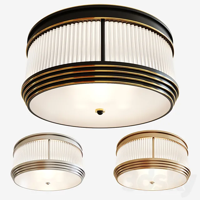 Eichholtz Ceiling Lamp Rousseau 3ds Max