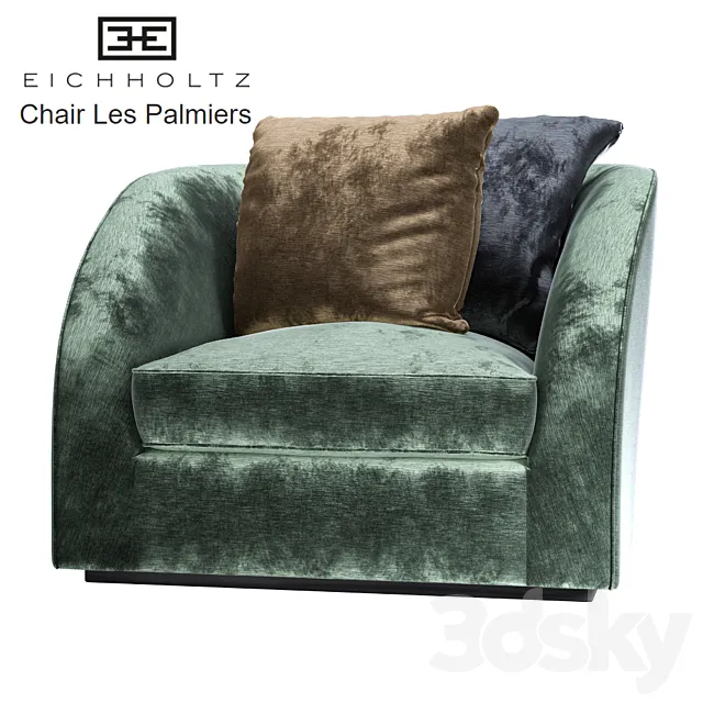 Eichholtz Chair Les Palmiers 110743 3ds Max