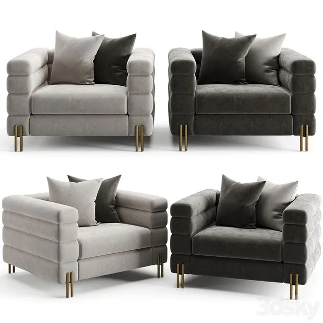 Eichholtz Chair York 3dsMax Model