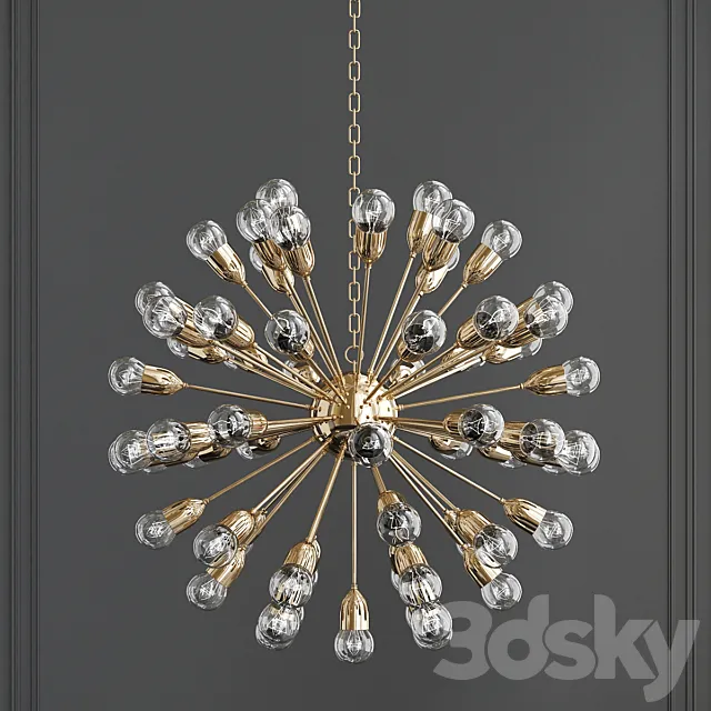Eichholtz CHANDELIER ANTARES L 3ds Max
