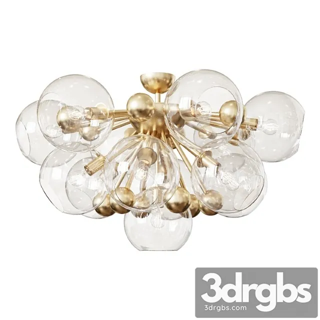 Eichholtz chandelier ceiling lamp soleil light fixture