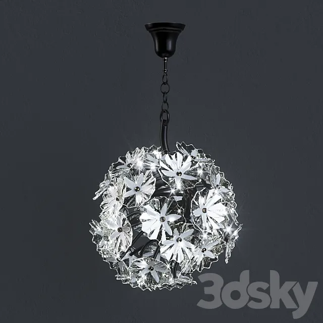 Eichholtz Chandelier Flores S 3ds Max