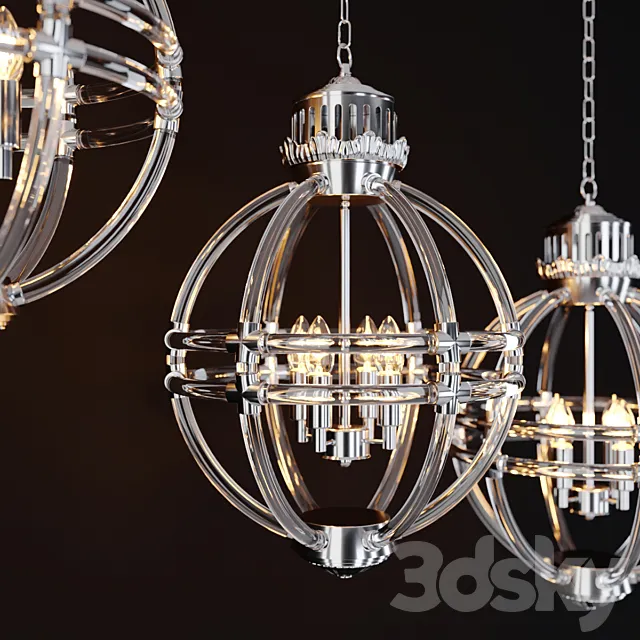 Eichholtz Chandelier Impero 3DS Max Model