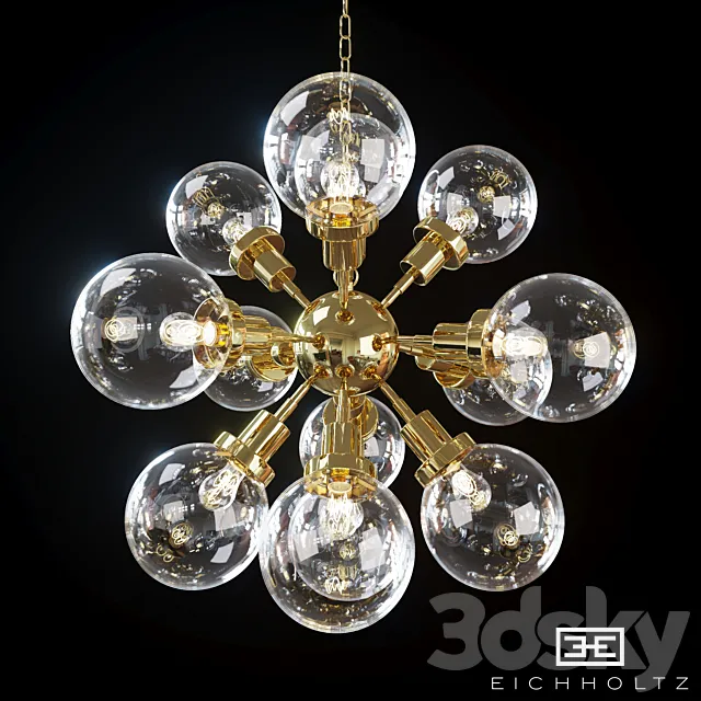 Eichholtz Chandelier Ludlow 3DSMax File