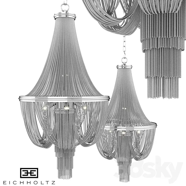 Eichholtz – Chandelier Martinez L 3DS Max Model