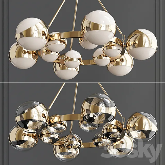 Eichholtz CHANDELIER PIAZETTA 3ds Max