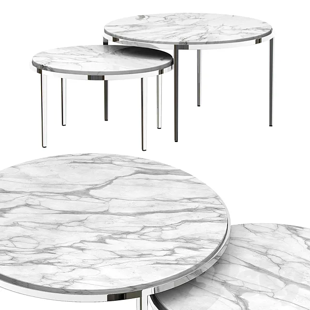 Eichholtz COFFEE TABLE FREDO SET OF 2 3ds Max