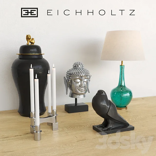 Eichholtz decor set 3ds Max