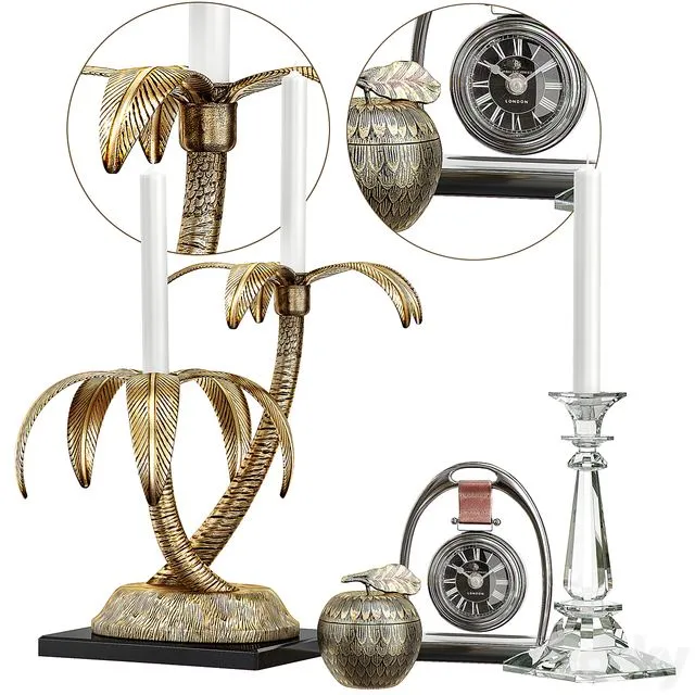 Eichholtz Decoration Set 2 3dsMax Model