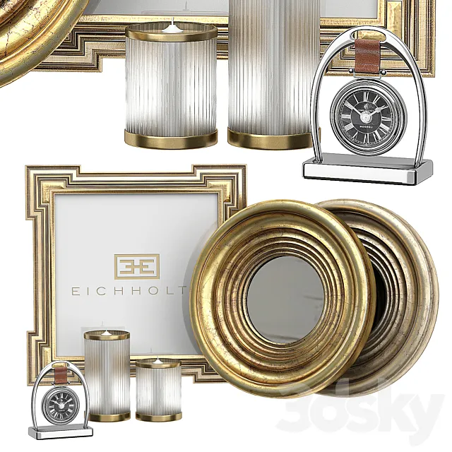 Eichholtz Decoration Set 4 3DS Max Model