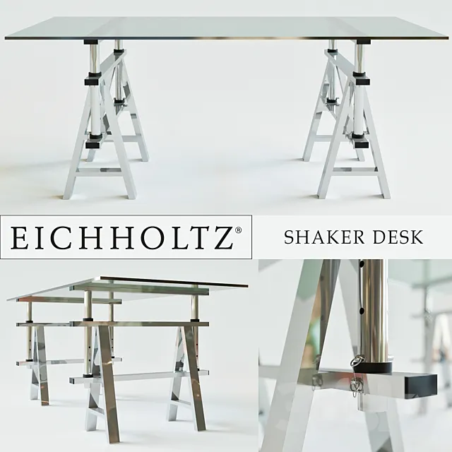 Eichholtz Desk Shaker 3DS Max Model