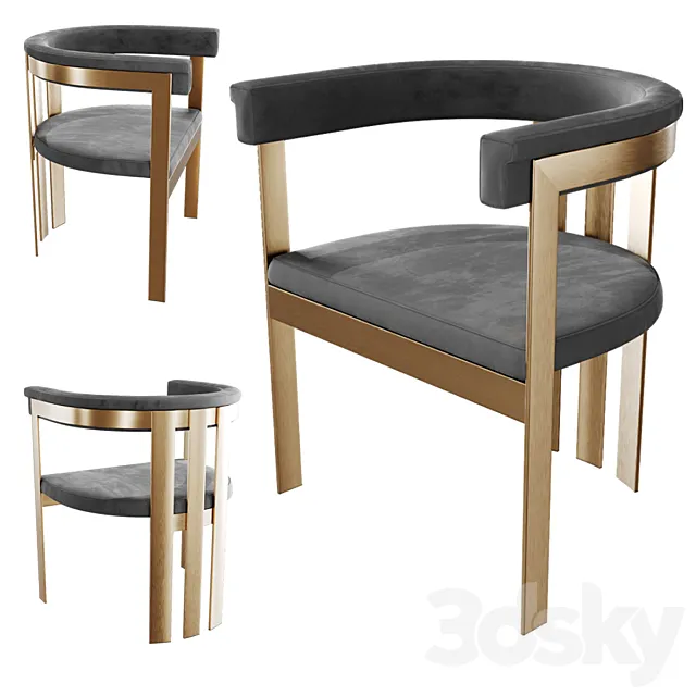 eichholtz dining chair 3DS Max Model