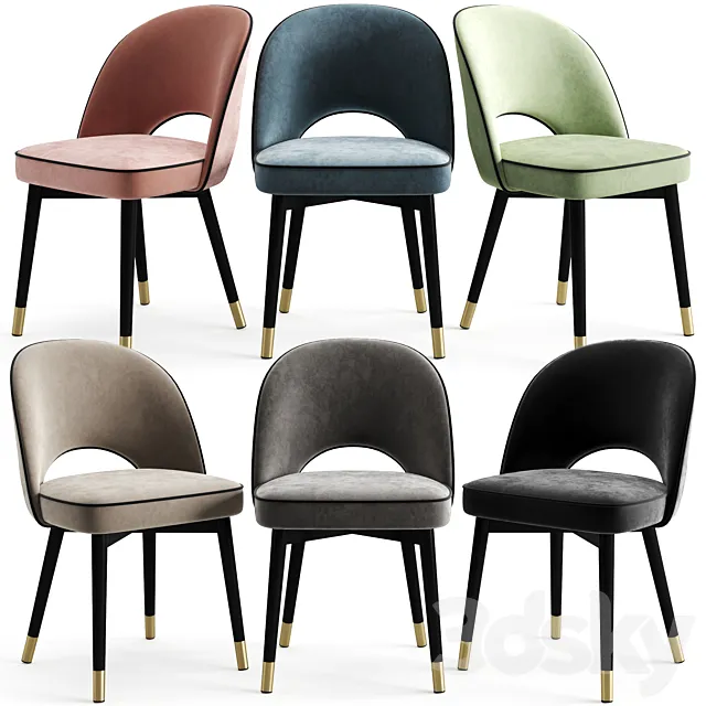 Eichholtz Dining Chair Cliff 3ds Max
