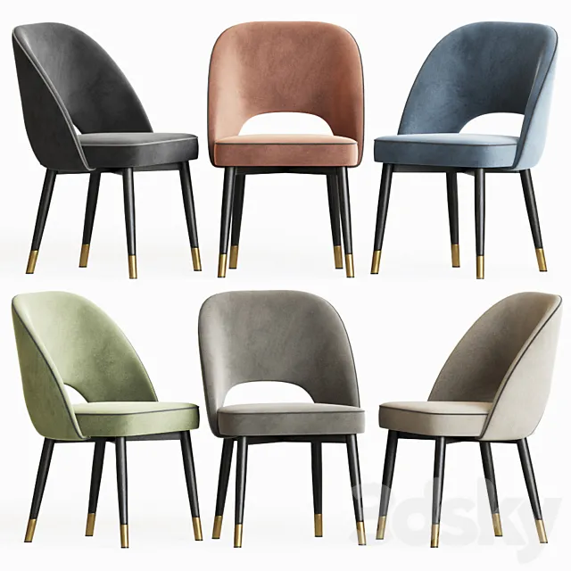 Eichholtz Dining Chair Cliff 3ds Max