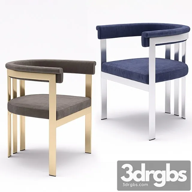 Eichholtz dining chair clubhouse 2 3dsmax Download