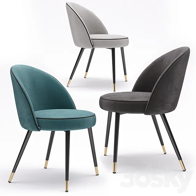 Eichholtz Dining Chair Cooper 3ds Max