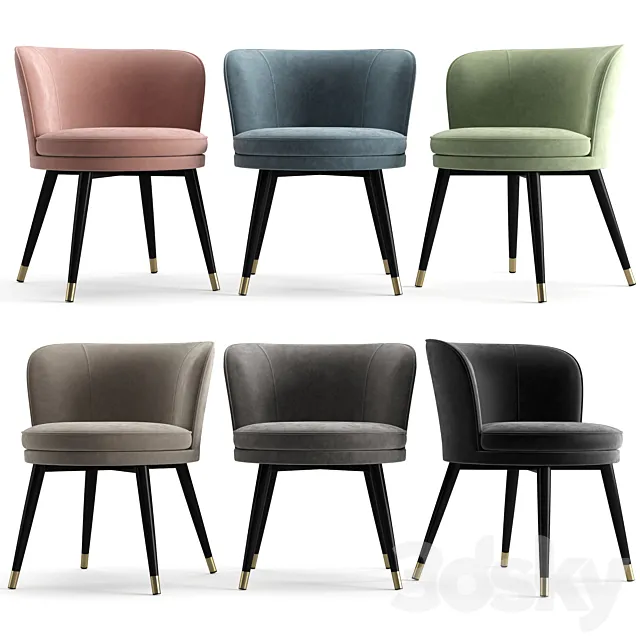 Eichholtz Dining Chair Grenada 3ds Max