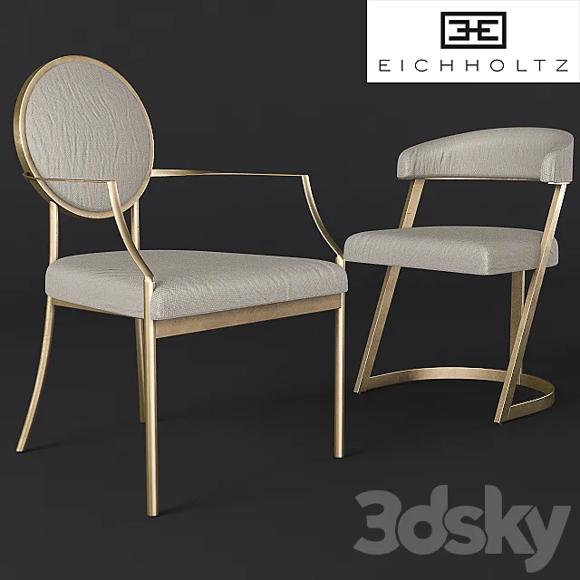eichholtz-dining chairs 3DSMax File