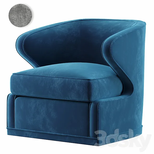 Eichholtz DORSET chair 3ds Max