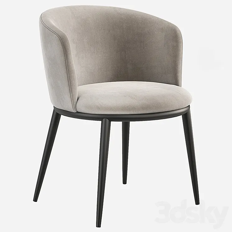 Eichholtz Filmore Dining Chair 3DS Max