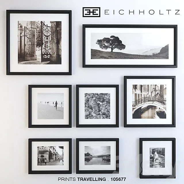 EICHHOLTZ framed prints – TRAVELLING 105677 3DSMax File