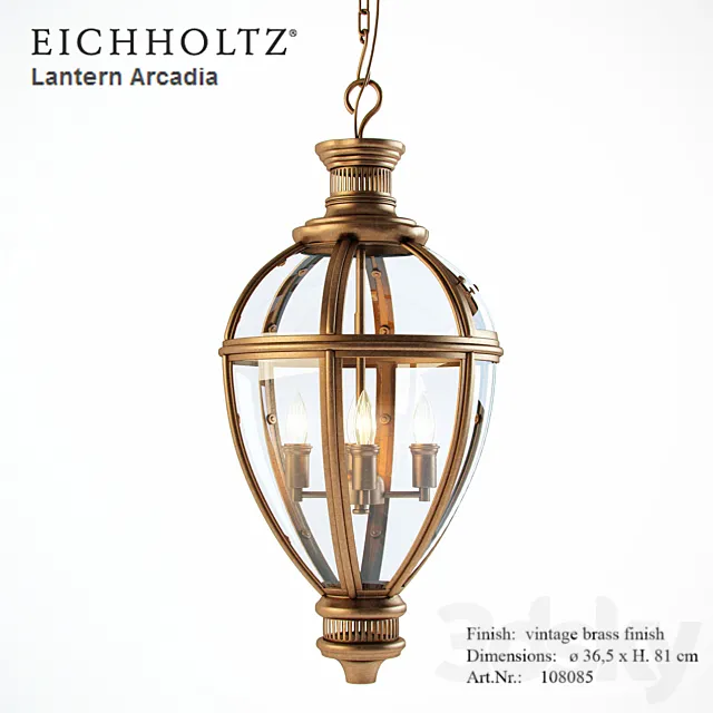 Eichholtz Lantern Arcadia 3ds Max