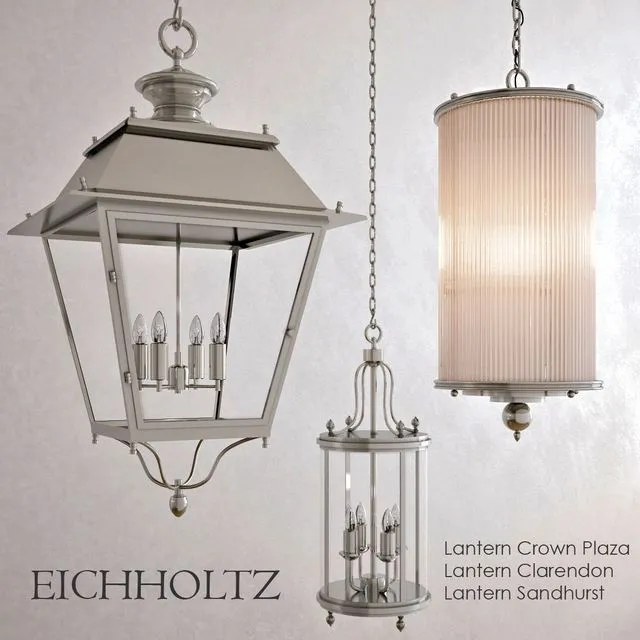 Eichholtz Lantern Crown Plaza Clarendon Sandhurst 3dsMax Model
