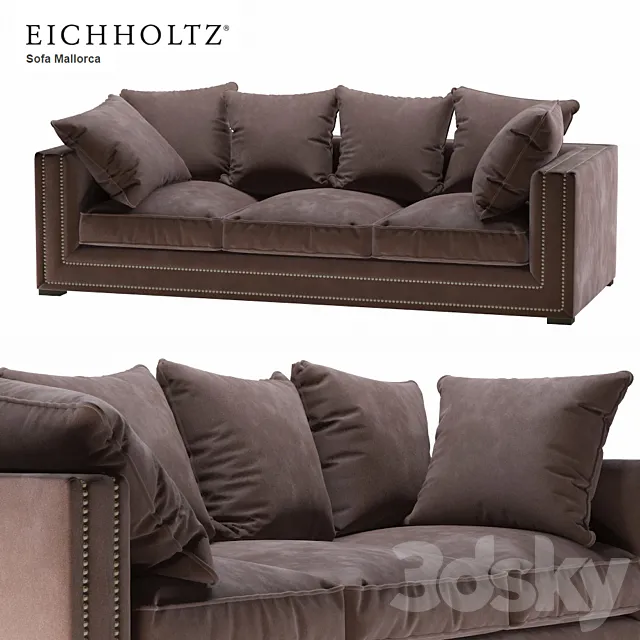 Eichholtz Mallorca Sofa 110076 3ds Max