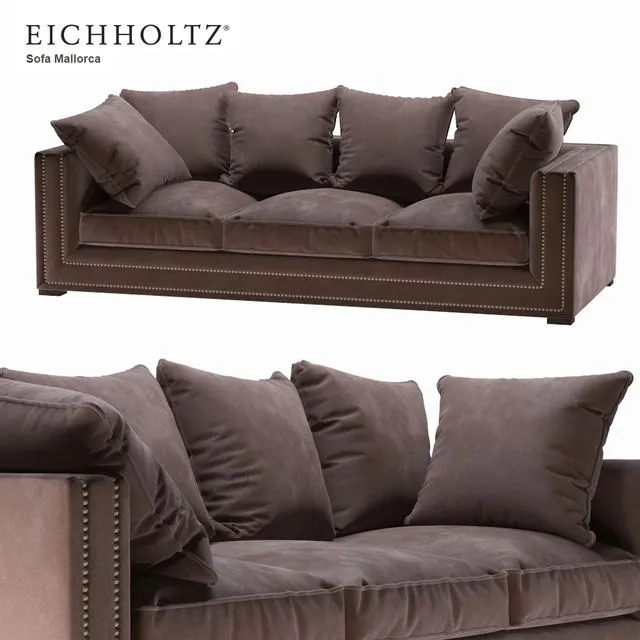 Eichholtz Mallorca Sofa 110076 3dsMax Model