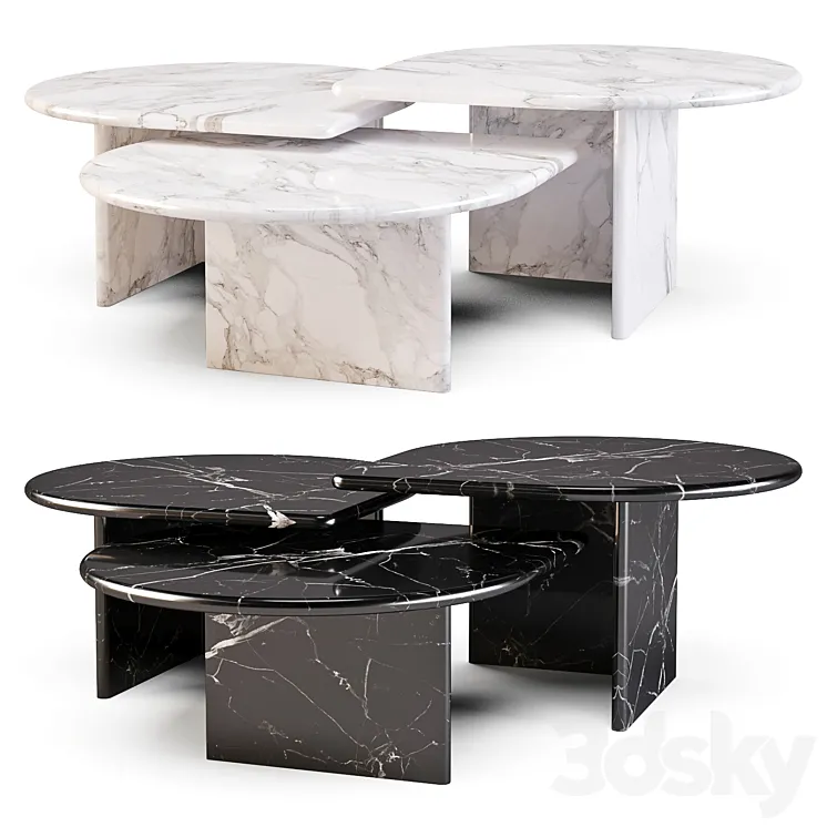 Eichholtz: Naples – Coffee Tables 3DS Max