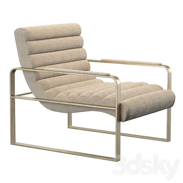 Eichholtz Olsen armchair 3DS Max Model