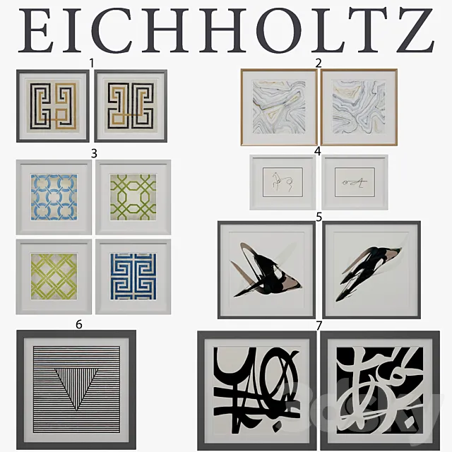 Eichholtz Prints 3DS Max Model