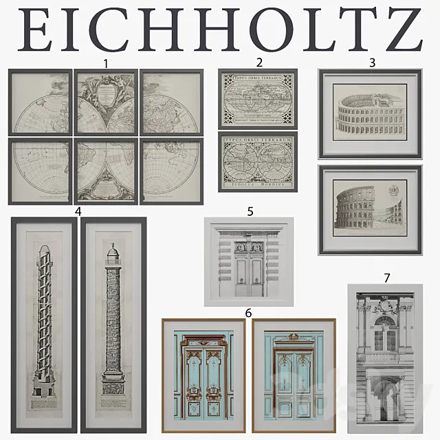 Eichholtz Prints 3DSMax File