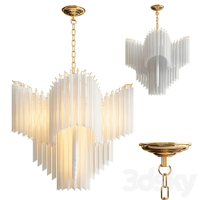 Eichholtz pulsar chandelier 3ds Max