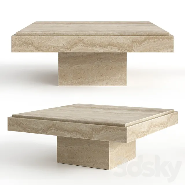 Eichholtz – Sartoria Coffee Table 3ds Max