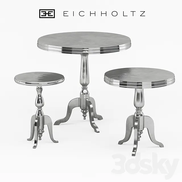 Eichholtz side table Nantucket S M L 3ds Max