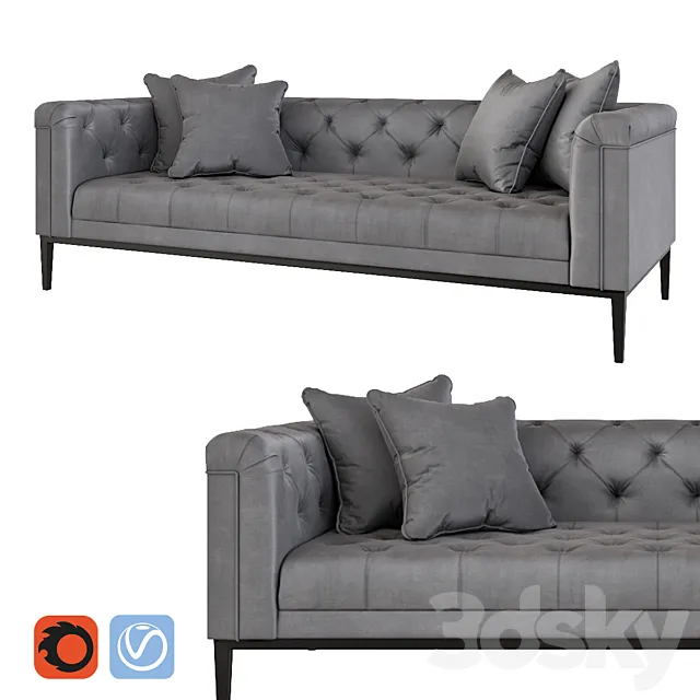 Eichholtz Sofa Cesare 3ds Max