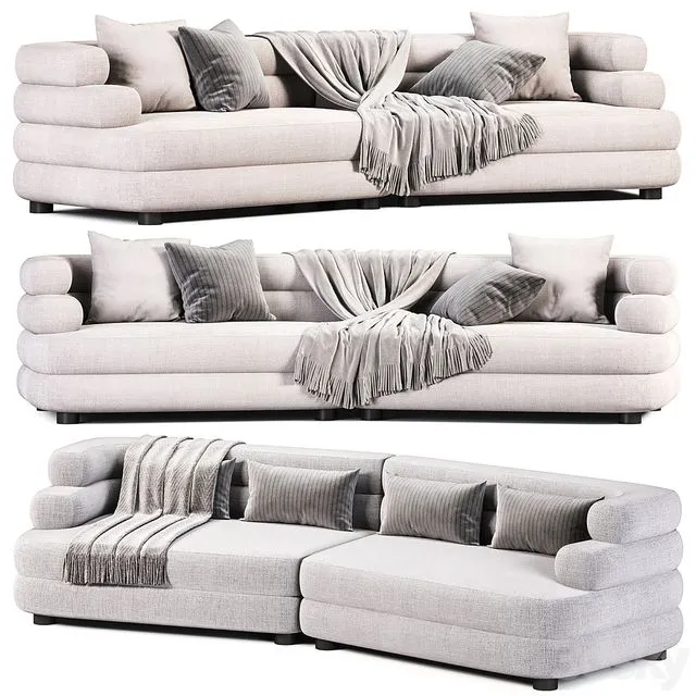 Eichholtz Sofa Malaga L 3dsMax Model