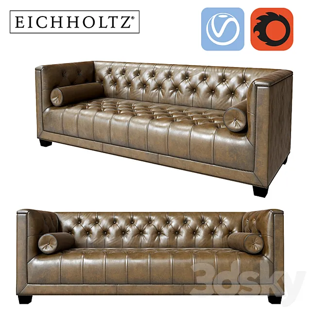 Eichholtz Sofa Paolo 3ds Max
