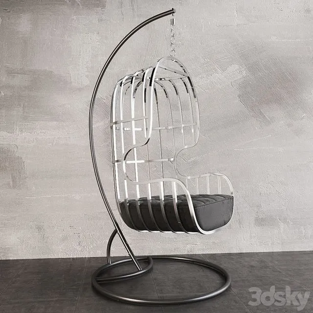 Eichholtz Swing Chair La Jolla 3dsMax Model