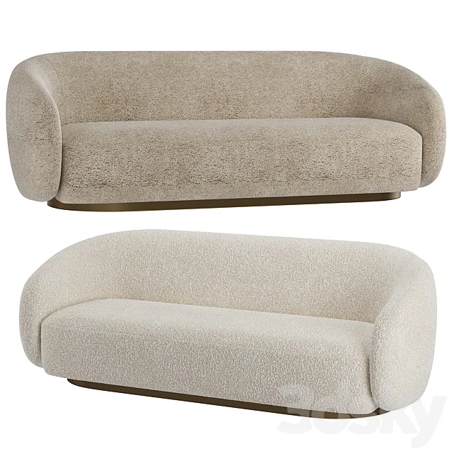 Eichholtz Swivel Brice Sofa 3DS Max Model