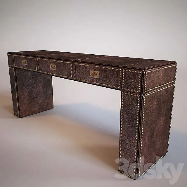 Eichholtz Table Console Flemming 3DS Max Model