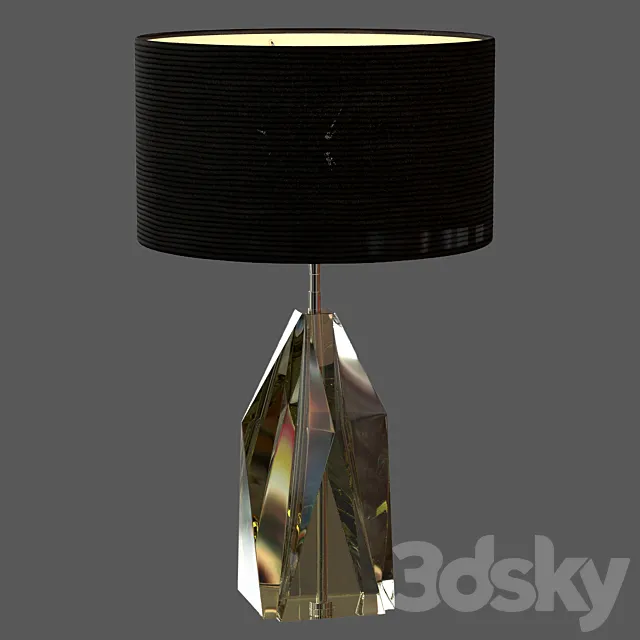 Eichholtz Table Lamp Setai 3ds Max