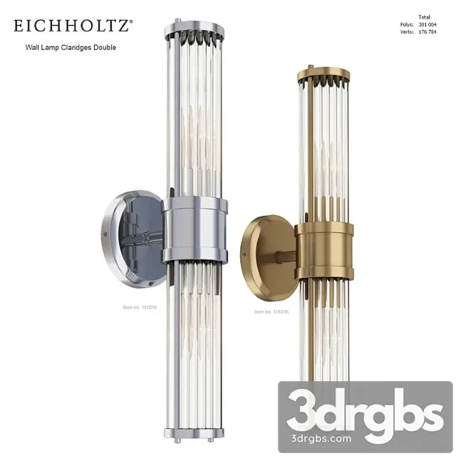 Eichholtz wall lamp claridges double 111018 111016 3dsmax Download