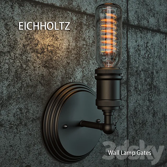 Eichholtz Wall Lamp Gates 3DS Max Model