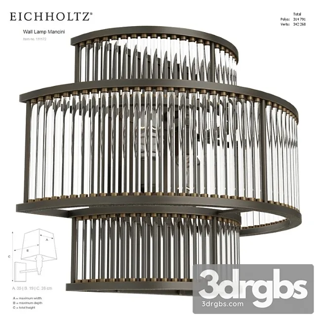 Eichholtz wall lamp mancini 111172 111516 3dsmax Download