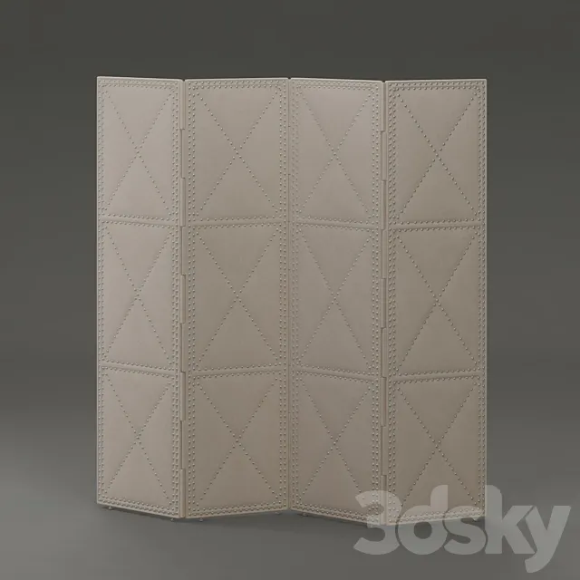 eichholtz_Folding_screen_duchamp_L 3ds Max