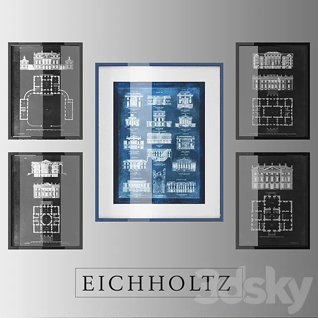 Eichholtz_prints_Graphic_Building 3DSMax File