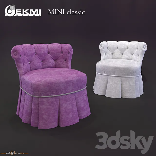 EKMI Mini Classic 3DS Max Model