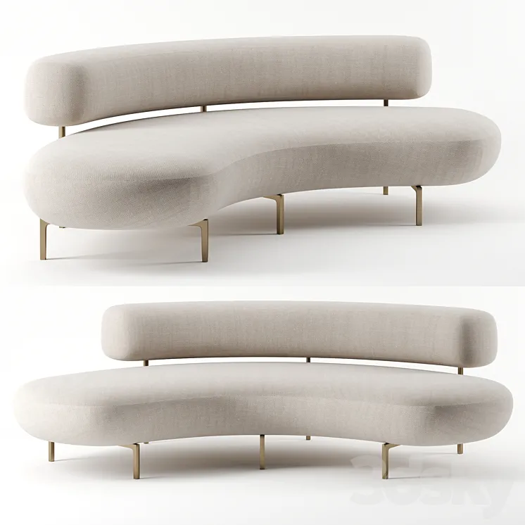 Ela sofa by Piet Boon 3DS Max